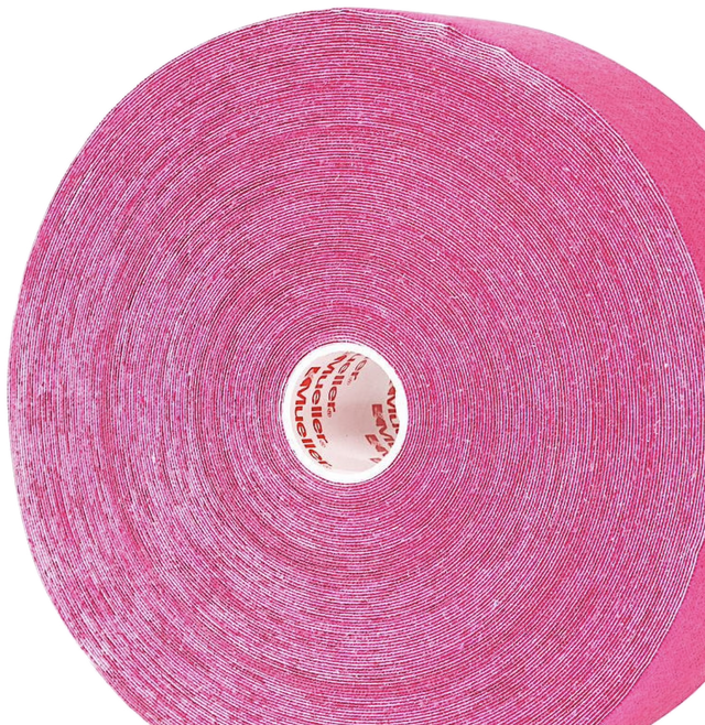 Mueller Kinesiology Tape 2" x 98.4 ft Continuous Roll – Pink