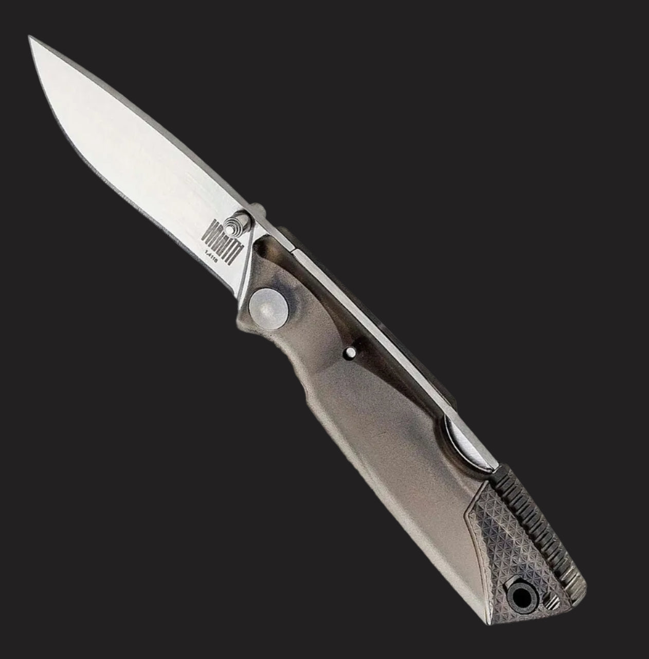 Ontario Knife Company Ice Series Smoke Lockback Pocket Knife