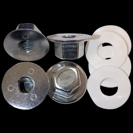 Jones Stephens Carrier Nuts and Washer Set — Pack of 4