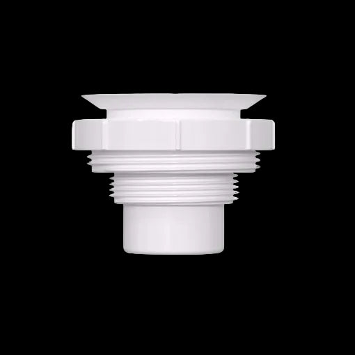 Jones Stephens 3" ABS Closet Flange with 6" Barrel and Plastic Ring