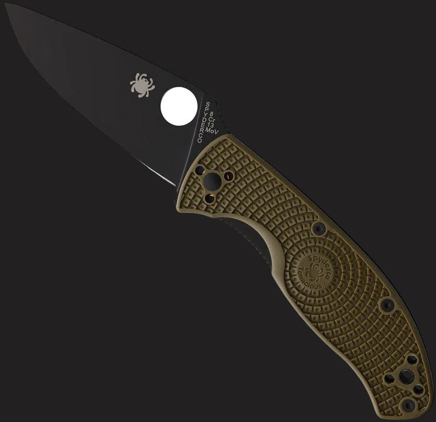 Spyderco Tenacious OD Green / Black Blade