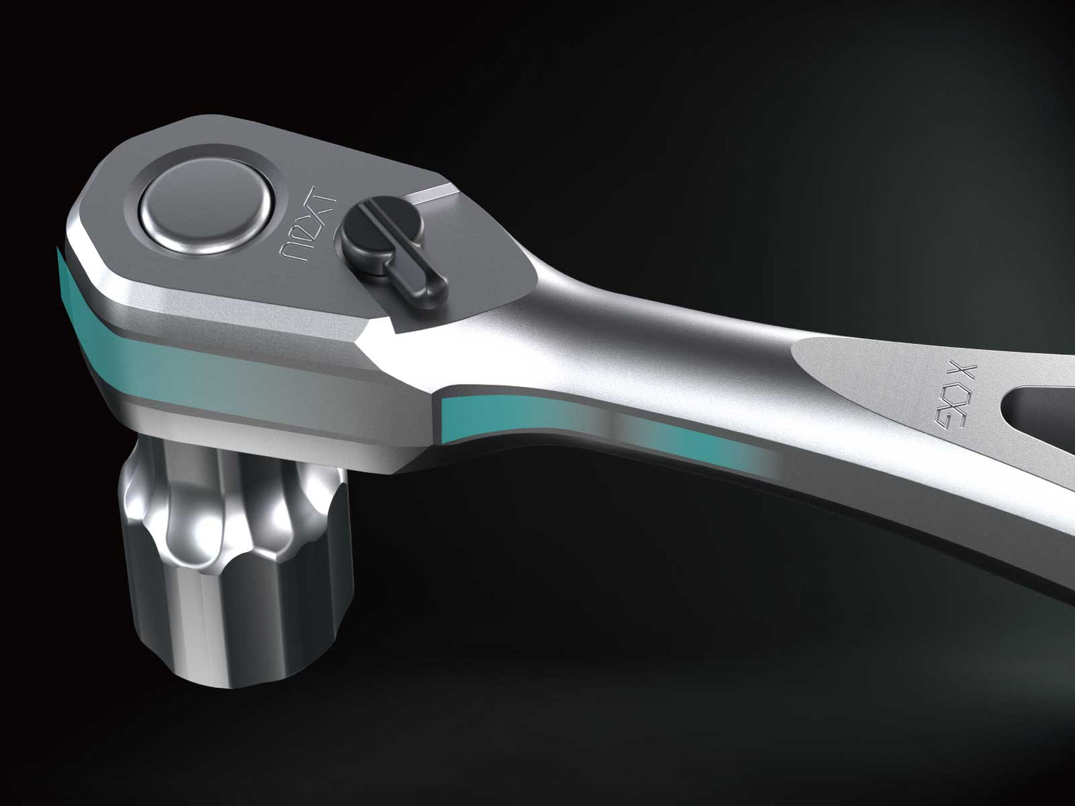 nepros neXT 3/8"sq. Ratchet Handle 90-Tooth