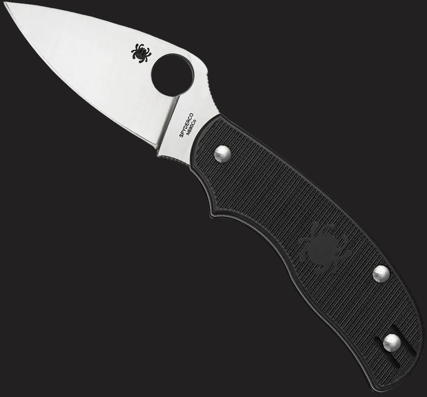 Spyderco Urban Lightweight Folding Knife — Black FRN / N690Co / SLIPIT