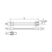 nepros Brake Pipe Wrench NMSZ-10